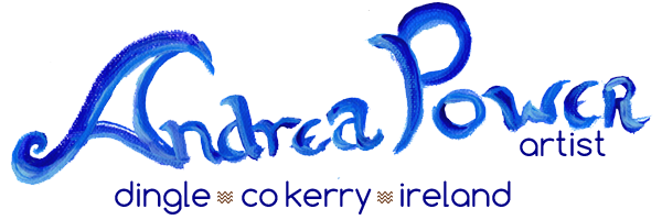 Andrea Power Dingle Artist on the Wild Atlantic Way Logo