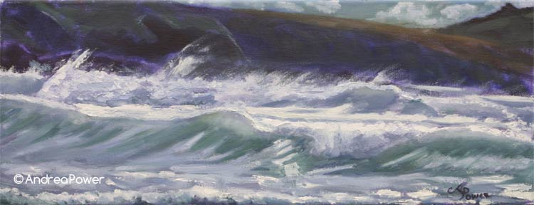 Andrea Power Dingle Artist's Wave Power on the Wild Atlantic Way