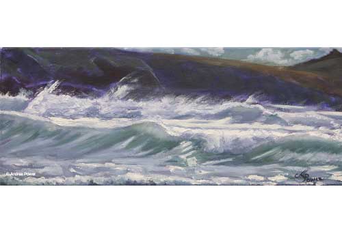Wave Power by Andrea Power Dingle Artist on the Wild Atlantic Way