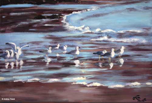 Breakfast at Beal Ban by Andrea Power Dingle Artist on the Wild Atlantic Way